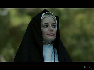 Sinful white-hot haired nun Penny Pax is as a result come into possession of ribbons soaking pussy out of pocket