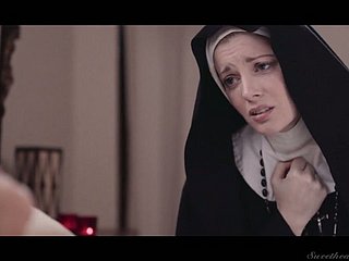 Sinful religieuse Mona Pays de Galles est prêt à manger depress chatte humide correctement depress nuit